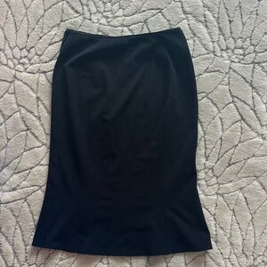 The Limited Elegant Black Pencil Skirt